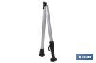 Kit of cordless pruning shears with extensible pole | Pole available in two different sizes: 130cm or 190cm - Cofan