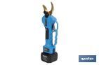 Kit of cordless pruning shears with extensible pole | Pole available in two different sizes: 130cm or 190cm - Cofan