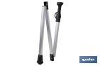 Kit of cordless pruning shears with extensible pole | Pole available in two different sizes: 130cm or 190cm - Cofan