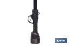 Set de tijeras de podar eléctricas 25 V con pértiga extensible 1,40-2,07 m | Incluye 2 baterías, maletín y accesorios - Cofan
