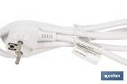 Base múltiple bipolar de 6 tomas para enchufes | Cable de 1,4 m | Interruptor de encendido - Cofan