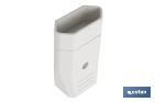 Base per presa bipolare | 10 A - 250 V | Colore: bianco - Cofan