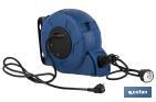 Automatic wall-mounted retractable cable reel | One outlet | 16 metres - Cofan