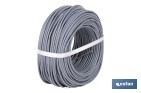 Rollo Cable Eléctrico H07V-K de 100 m | Sección de cable de varias medidas | Color: Gris - Cofan