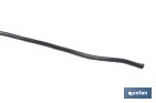 Rollo de Cable Eléctrico H07V-K | Sección de cable de varias medidas | Longitud: 100 m | Color: Negro - Cofan