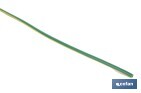 Rollo Cable Eléctrico de 100 m H07V-K | Sección de cable en varias medidas | Color: Verde - Cofan