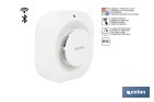 Detetor de fumo inteligente | Ligação WiFi e Bluetooth | Aplicação Smart Life ou Tuya | Compatível com Alexa e Google | Segurança doméstica - Cofan