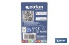 Enchufe inteligente con conexión WiFi y Bluetooth | Aplicación Smart Life o Tuya | Compatible con Alexa y Google | Control remoto | Con protección infantil - Cofan