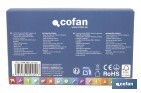 Enchufe inteligente con USB y tipo C | Conexión WiFi y Bluetooth | Aplicación: Smart Life o Tuya | Compatible con Alexa y Google | Control remoto, temporizador y protección infantil - Cofan