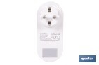 Enchufe inteligente con USB y tipo C | Conexión WiFi y Bluetooth | Aplicación: Smart Life o Tuya | Compatible con Alexa y Google | Control remoto, temporizador y protección infantil - Cofan