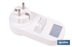 Enchufe inteligente con USB y tipo C | Conexión WiFi y Bluetooth | Aplicación: Smart Life o Tuya | Compatible con Alexa y Google | Control remoto, temporizador y protección infantil - Cofan