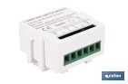 RELÉ INDIVIDUAL WIFI INTELIGENTE | AUTOMATIZA INTERRUPTORES O ENCHUFES | FUNCIONAMIENTO CON APLICACIÓN SMART LIFE O TUYA | COMPATIBLE CON ALEXA Y GOOGLE | 16 A/3520 W | CONECTIVIDAD WIFI