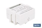 Relé individual WiFi inteligente | Automatiza interruptores o enchufes | Funcionamiento con aplicación Smart Life o Tuya | Compatible con Alexa y Google | 16 A/3520 W | Conectividad WiFi - Cofan