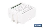 Relé inteligente de 1 interruptor WiFi | Aplicación: Smart Life o Tuya | Conectividad WiFi + Bluetooth | Para luces de hasta 10 A/150 W | Compatible con Alexa y Google - Cofan