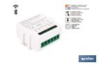 Relé inteligente de 2 interruptores WiFi | Aplicación: Smart Life o Tuya | Conectividad WiFi + Bluetooth | Para luces de hasta 10 A/150 W | Compatible con Alexa y Google - Cofan