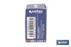 Relé inteligente de 2 interruptores WiFi | Aplicación: Smart Life o Tuya | Conectividad WiFi + Bluetooth | Para luces de hasta 10 A/150 W | Compatible con Alexa y Google - Cofan