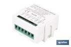 Relé regulador de intensidad individual inteligente | Control de intensidad desde la app | Conectividad WiFi 2.4 GHz | Aplicación Smart Life o Tuya | Para luces led, incandescentes y halógenas | Compatible con Alexa y Google - Cofan