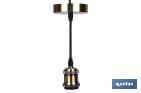 Cable pour lampe Deco Or clair - Cofan