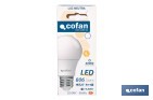 Bombillas LED classic E27 de luz neutra (4.000 k) | Ahorro de energía y larga duración 15.000 h de vida | Ángulo de apertura de 180° - Cofan
