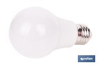 Bombillas LED classic E27 de luz fría (6500 K) | Ahorro de energía y larga duración 15.000 h de vida | Ángulo de apertura de 180° - Cofan