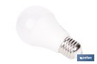 Bombillas LED classic E27 de luz fría (6500 K) | Ahorro de energía y larga duración 15.000 h de vida | Ángulo de apertura de 180° - Cofan