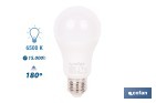 Bombillas LED classic E27 de luz fría (6500 K) | Ahorro de energía y larga duración 15.000 h de vida | Ángulo de apertura de 180° - Cofan