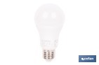 Bombilla LED Classic con sensor | Luz neutra (4000 K) con boquilla E27, 9 W y 806 lúmenes | Detector de movimiento y larga duración 15.000 h de vida - Cofan