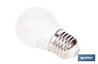 Bombillas LED esférica E27 6,5 W 806 lúmenes | Ahorro de energía y larga duración 15.000 h de vida | Disponibles en 2 temperaturas de color - Cofan