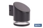Aplique de pared LED solar exterior | Sensor crepuscular, 3000 K, 70 lm | Disponible en diferentes colores - Cofan