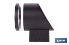 Aplique de pared LED solar exterior | Sensor crepuscular, 3000 K, 70 lm | Disponible en diferentes colores - Cofan