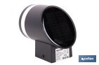 Aplique de pared LED solar exterior | Sensor crepuscular, 3000 K, 70 lm | Disponible en diferentes colores - Cofan