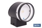 Aplique de pared LED solar exterior | Sensor crepuscular, 3000 K, 70 lm | Disponible en diferentes colores - Cofan