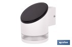 Aplique de pared LED solar exterior | Sensor crepuscular, 3000 K, 70 lm | Disponible en diferentes colores - Cofan