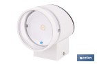 Aplique de pared LED solar exterior | Sensor crepuscular, 3000 K, 70 lm | Disponible en diferentes colores - Cofan