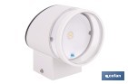 Aplique de pared LED solar exterior | Sensor crepuscular, 3000 K, 70 lm | Disponible en diferentes colores - Cofan