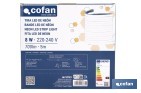 Tira de luz LED neón COB | Impermeable IP65, 8 W, 4000 K, 700 lúmenes | Longitud: 5 metros - Cofan