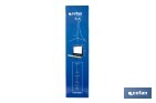 Trípode telescópico con 2 proyectores LED | Altura máxima 1,75 m, 50 W, 4500 lm, protección IP65 | Cable de 1,9 m con enchufe europeo - Cofan