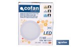 Downlights LED empotrables ultrafinos | Iluminación regulable Tecnología CCT | Disponibles en diferentes medidas y potencias - Cofan