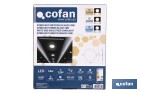 Downlights LED empotrables ultrafinos | Iluminación regulable Tecnología CCT | Disponibles en diferentes medidas y potencias - Cofan