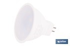 Lámpara LED COB GU-5.3 5W | 4000 K Luz Neutra | 420 lúmenes | Ángulo de 110° | 12V DC | Ahorro Energético del 90% | +50.000 Encendidos | 20.000h de Vida - Cofan
