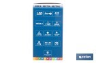 Lámpara LED COB GU-5.3 5W | 4000 K Luz Neutra | 420 lúmenes | Ángulo de 110° | 12V DC | Ahorro Energético del 90% | +50.000 Encendidos | 20.000h de Vida - Cofan