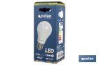Bombilla led Classic esférica con 15.000 horas de consumo | Diferentes colores y lúmenes - Cofan