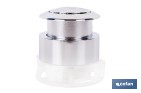 Pulsador de doble descarga para inodoro | Sistema Dual Flush y ahorro de agua | Compatible con descargador modelo Tambre - Cofan