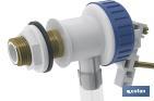 Toilet Fill Valve | Side Entry Fill Valve | Dismal Model | Manufactured with Plastic Materials - Cofan