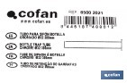 Tubo para sifón botella Ø32 x 300 mm | Tubo de extensión de latón | Disponible en acabado cromado y latón - Cofan