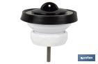 Sink Valve | Polypropylene | Size: 1" 1/2 x 70 or 1" 1/2 85 | Screw and Plug Included | High Drainage Capacity - Cofan