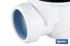Válvula sifónica para plato de ducha | Diámetros de tapa: Ø90 o Ø115 mm | Salida de Ø40 mm | Junta Cónica Reductora de Ø32 mm - Cofan