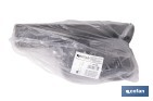Manguito horizontal ajustable para inodoro | Salida horizontal de Ø90-110 mm y entrada de Ø90 mm | Manguito extensible 170-490 mm - Cofan