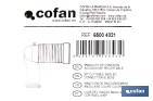 Manguito de conexión acodado 90° | Conexión recortable con goma labiada | Compatible con tuberías de evacuación de Ø90 y Ø110 mm - Cofan