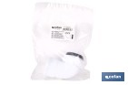 Codo rosca 1 1/2" con valona y tuerca loca | Adecuado para lavabos y fregaderos | Compatible con sifones estándar 1 1/2" - Cofan